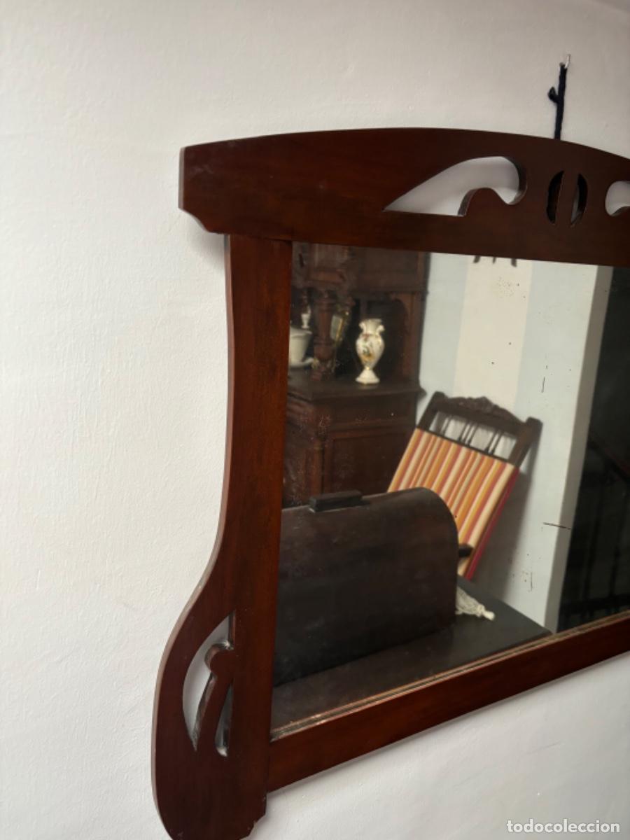 Antig&uuml;edades: Antiguo espejo modernista - Foto 3