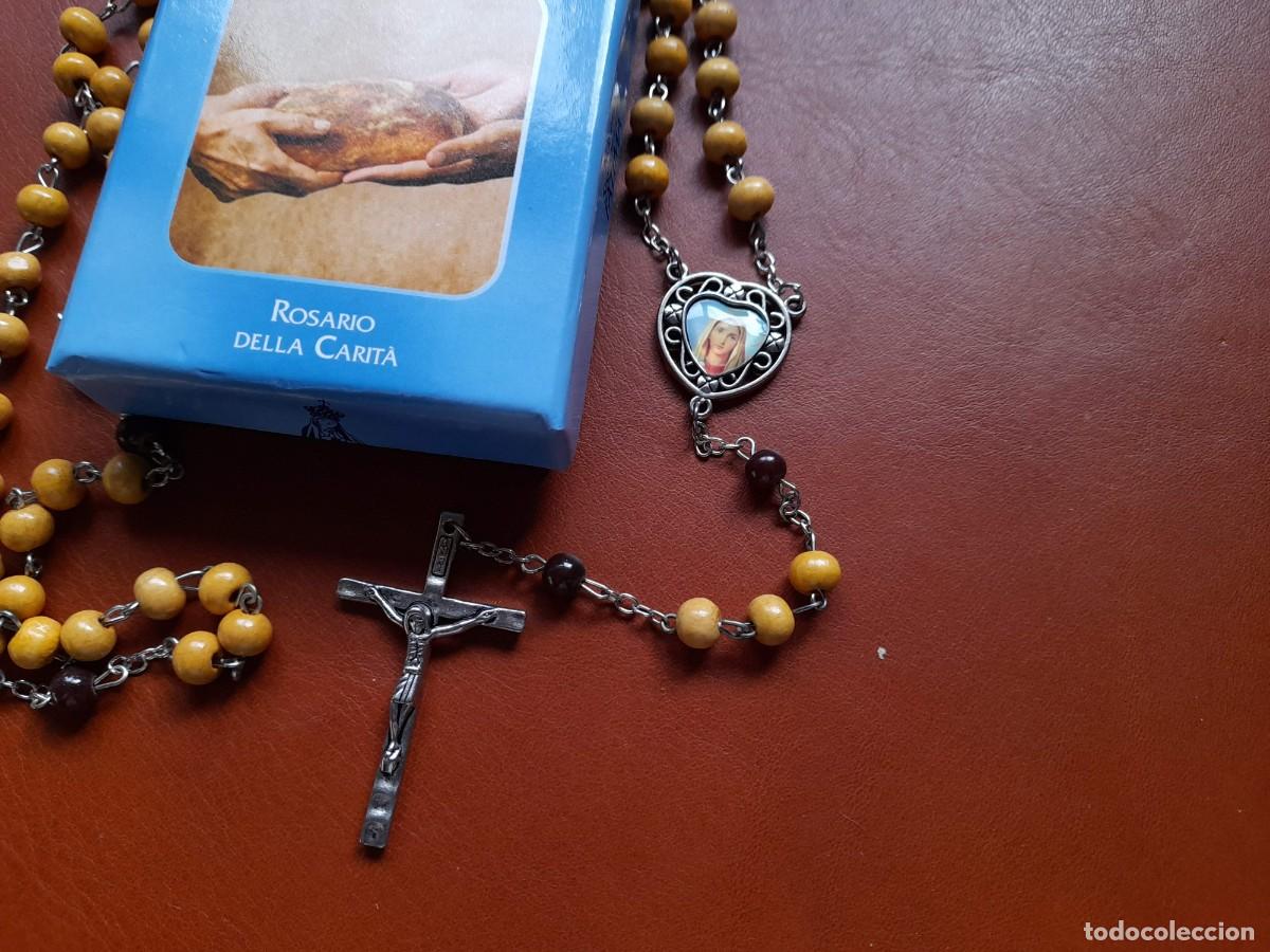 Antig&uuml;edades: Rosario de F&aacute;tima con caja - Foto 2