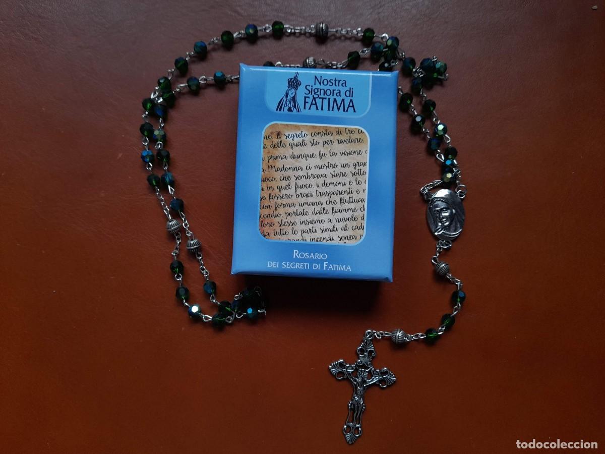 Antig&uuml;edades: Rosario de Fatima con caja - Foto 1
