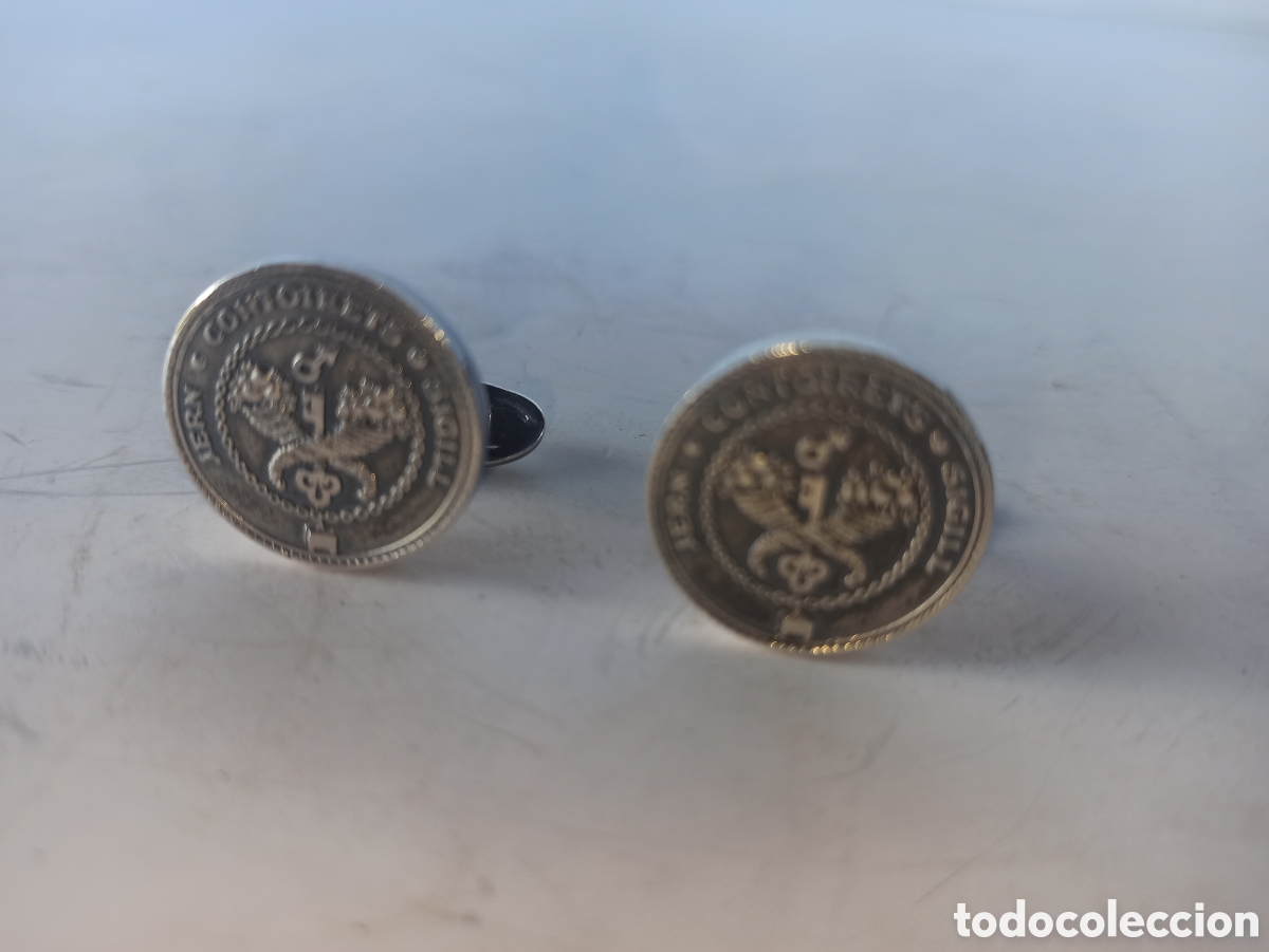 Antig&uuml;edades: Gemelos de plata sellados - Foto 2