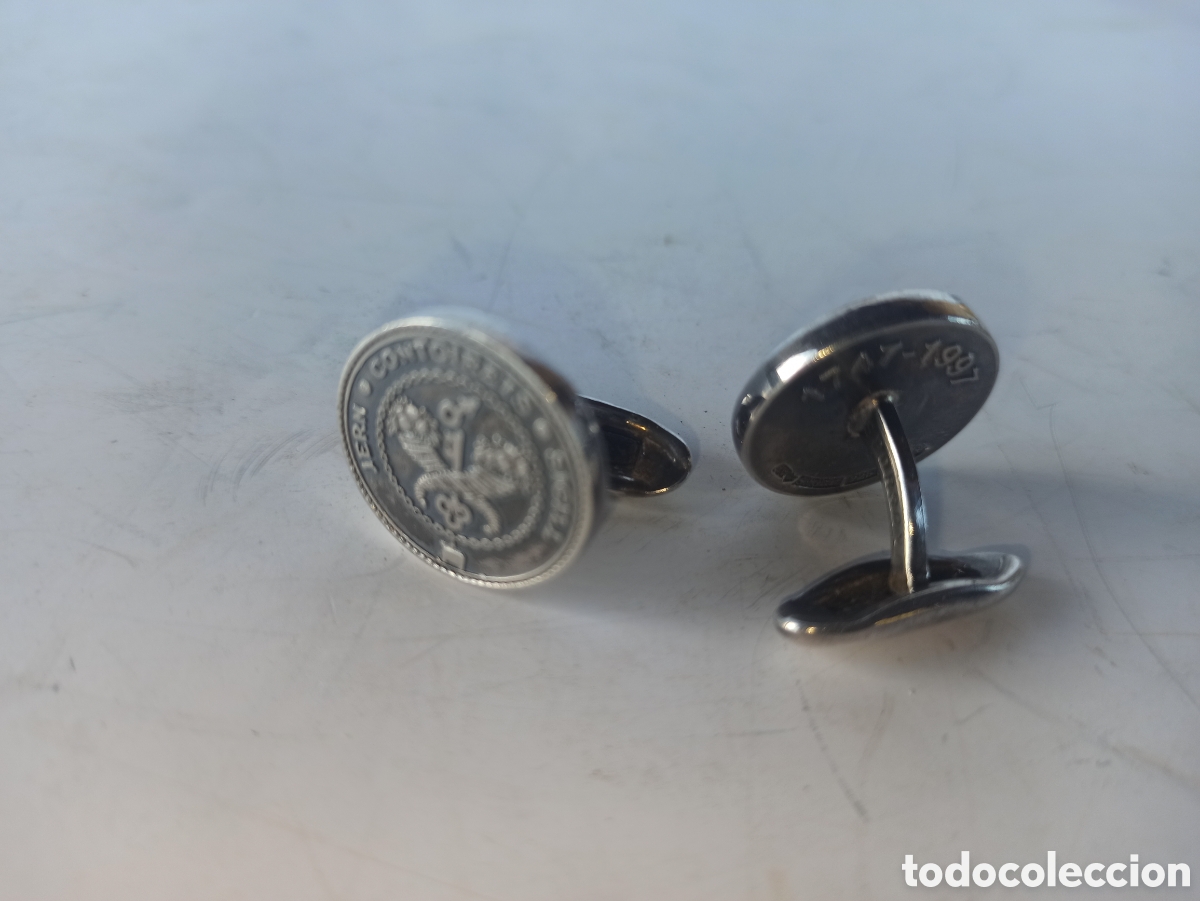Antig&uuml;edades: Gemelos de plata sellados - Foto 1