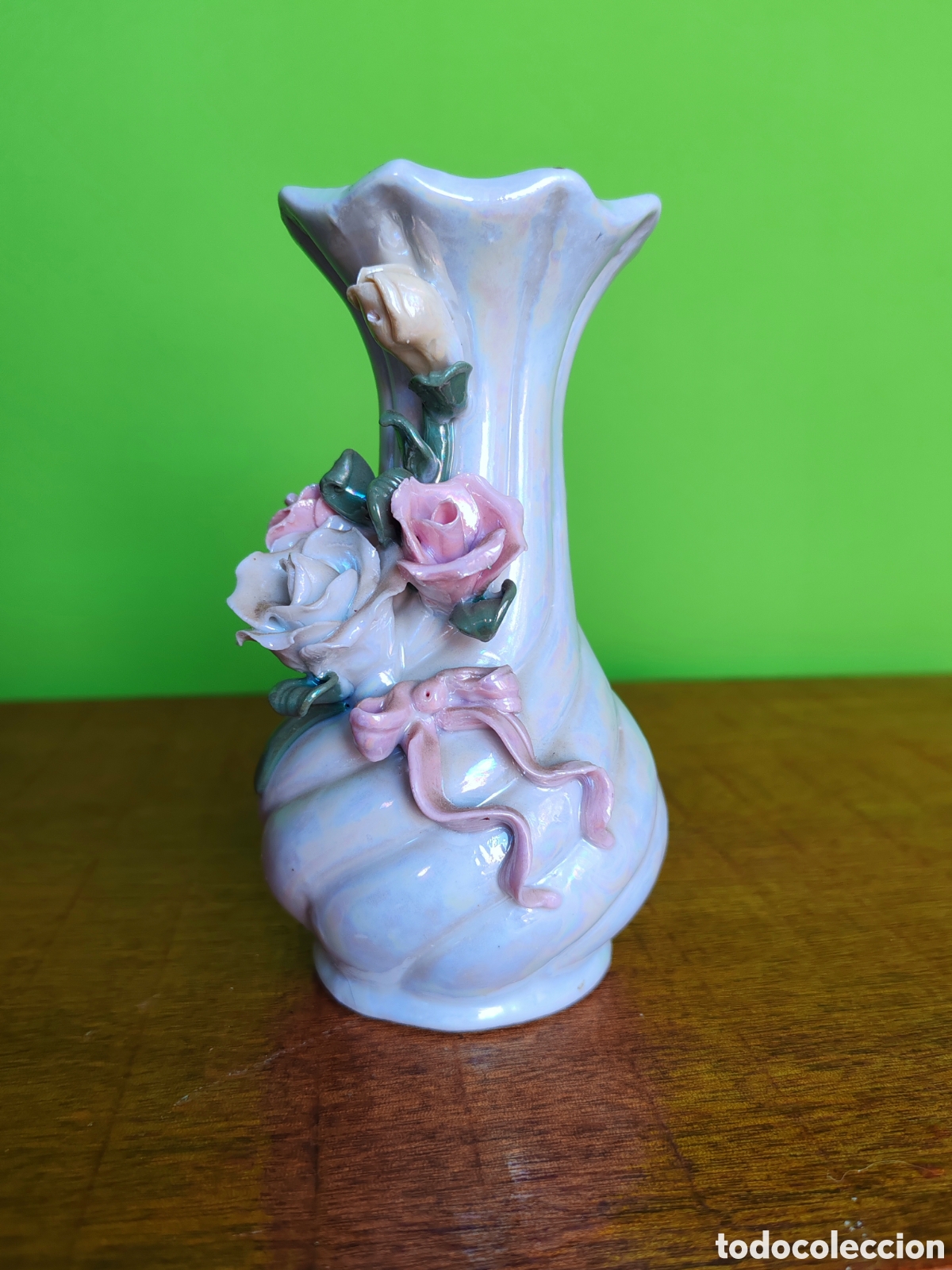 Antig&uuml;edades: Jarron de porcelana antiguo - Foto 1