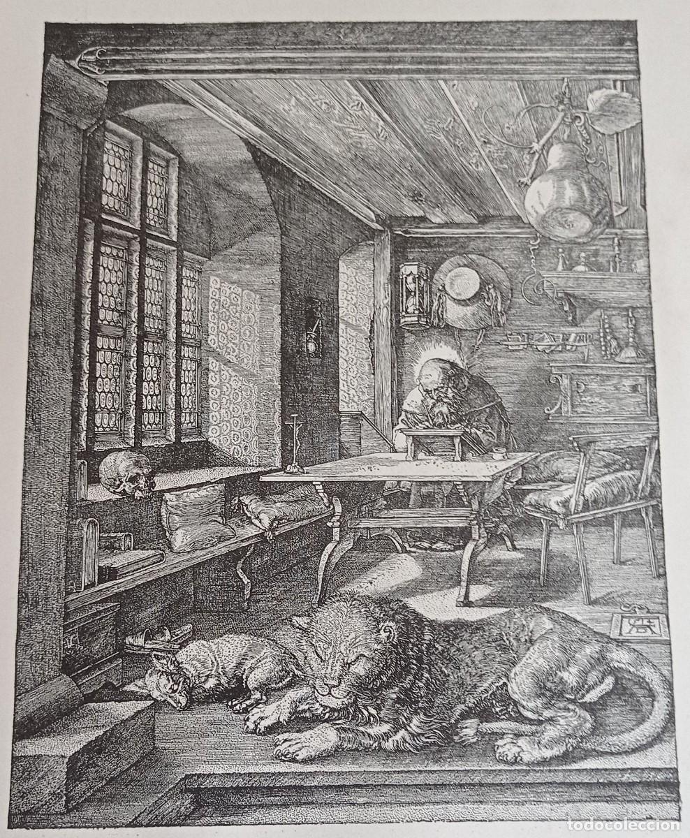 Antig&uuml;edades: SAN JER&Oacute;NIMO EN SU CELDA - ALBR . DURER - Foto 1