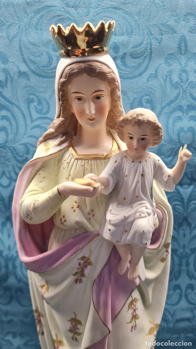 Antig&uuml;edades: VIRGEN CON NI&Ntilde;O EN BRAZOS - Foto 2