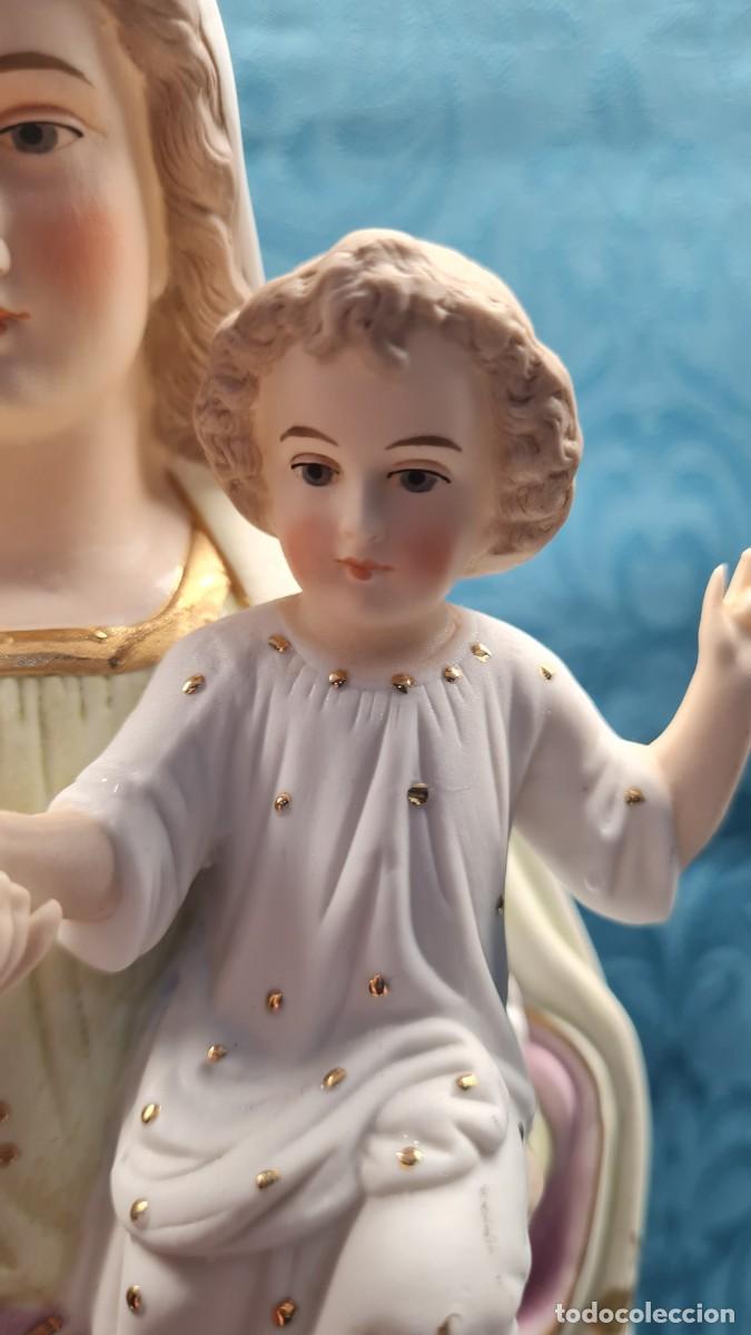 Antig&uuml;edades: VIRGEN CON NI&Ntilde;O EN BRAZOS - Foto 3