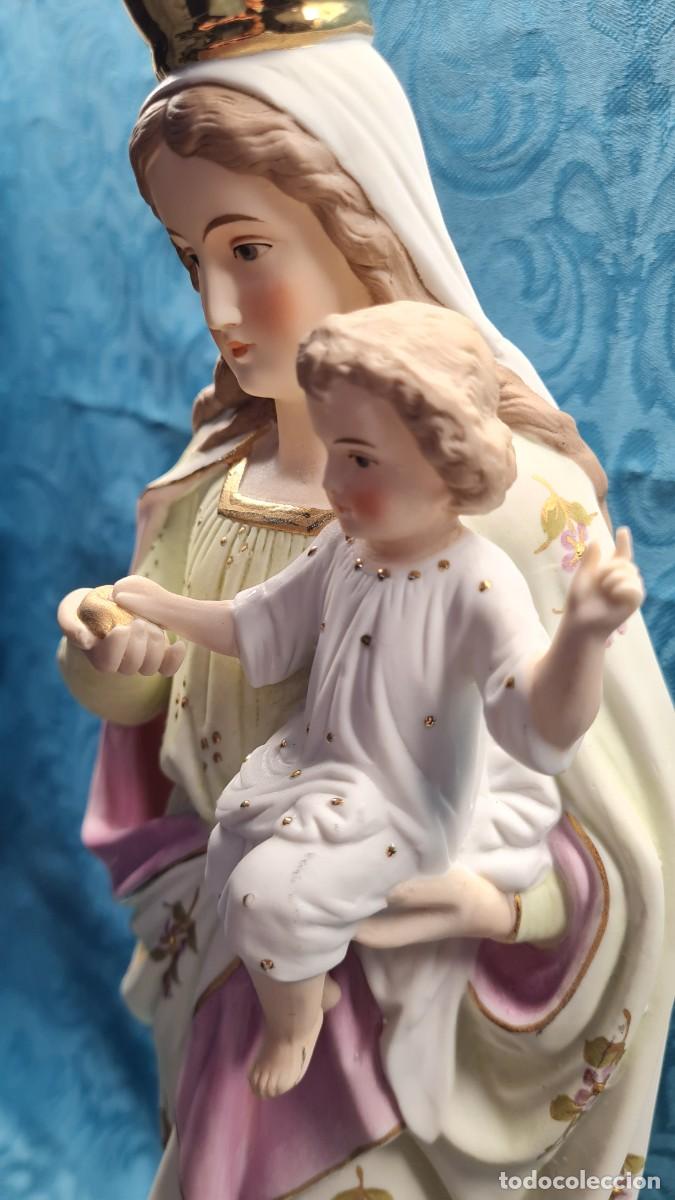 Antig&uuml;edades: VIRGEN CON NI&Ntilde;O EN BRAZOS - Foto 4