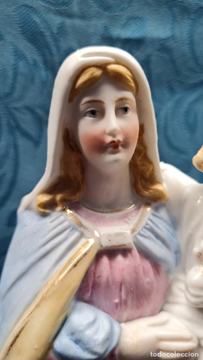 Antig&uuml;edades: VIRGEN CON NI&Ntilde;O EN BRAZOS - Foto 2