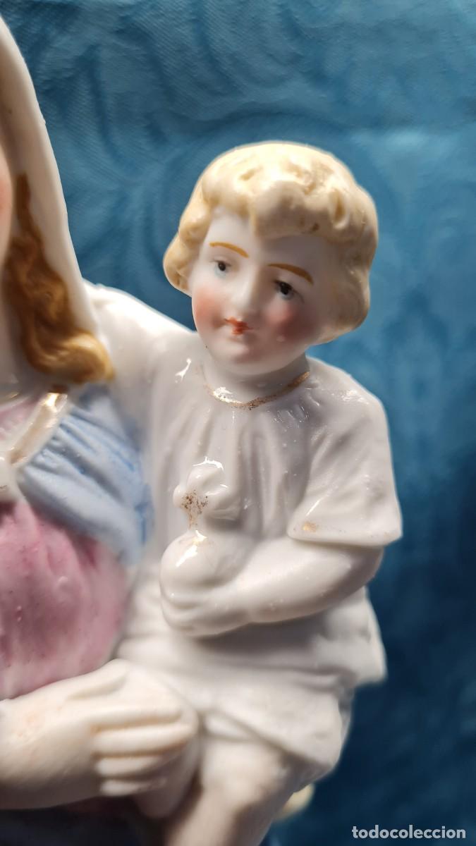 Antig&uuml;edades: VIRGEN CON NI&Ntilde;O EN BRAZOS - Foto 3