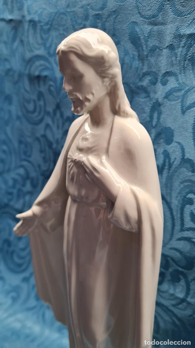 Antig&uuml;edades: FIGURA SAGRADO CORAZ&Oacute;N - Foto 3