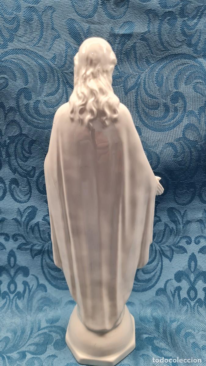 Antig&uuml;edades: FIGURA SAGRADO CORAZ&Oacute;N - Foto 5
