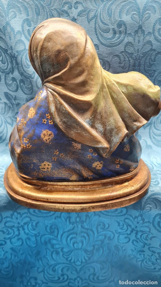Antig&uuml;edades: BUSTO VIRGEN CON NI&Ntilde;O EN BRAZOS - Foto 5