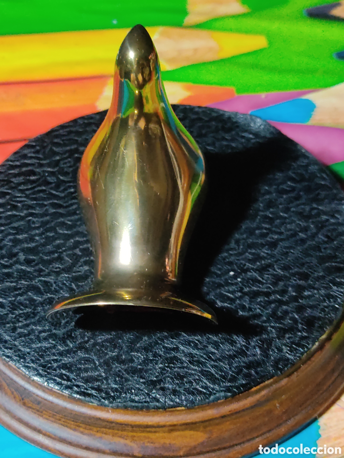 Antig&uuml;edades: Paloma antigua de bronce. - Foto 4