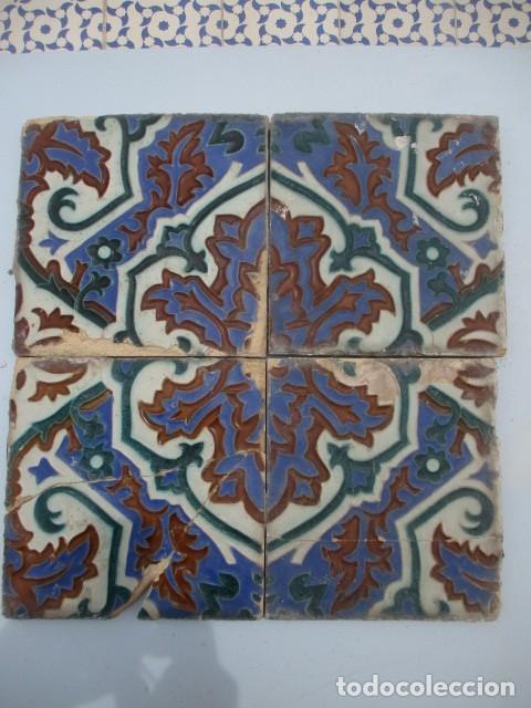 Antig&uuml;edades: Azulejos de Sevilla siglo XIX - Foto 1