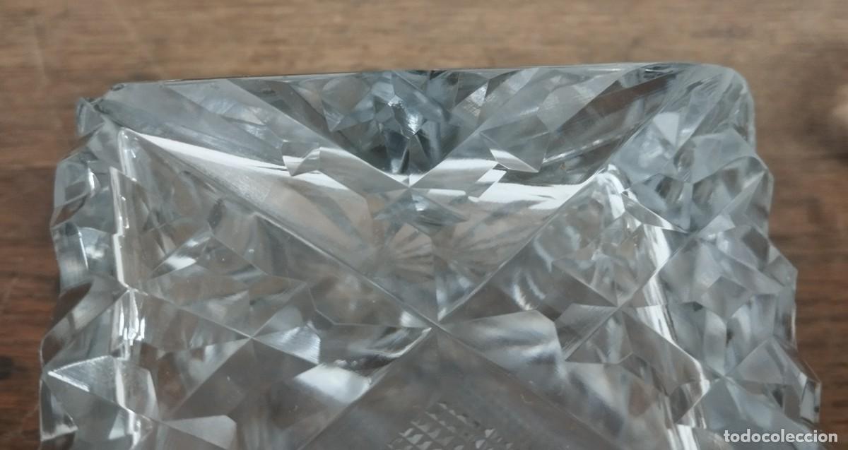 Antig&uuml;edades: BOTELLA DE CRISTAL TALLADO - Foto 12