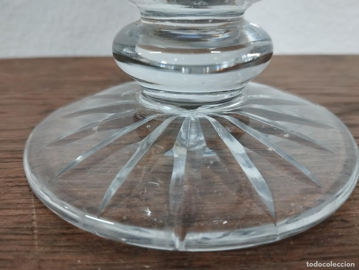 Antig&uuml;edades: BOTELLA DE CRISTAL TALLADO - Foto 2