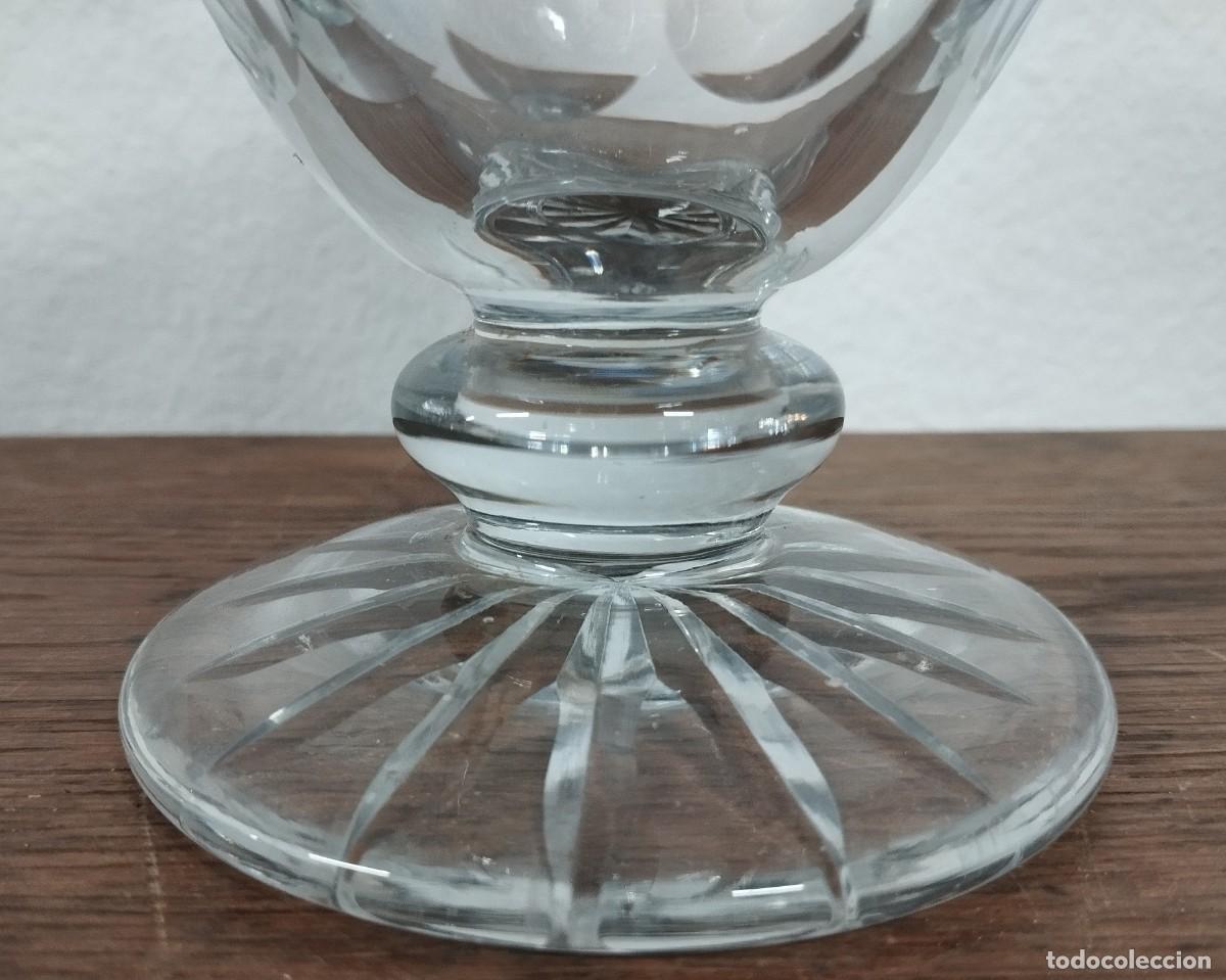 Antig&uuml;edades: BOTELLA DE CRISTAL TALLADO - Foto 3