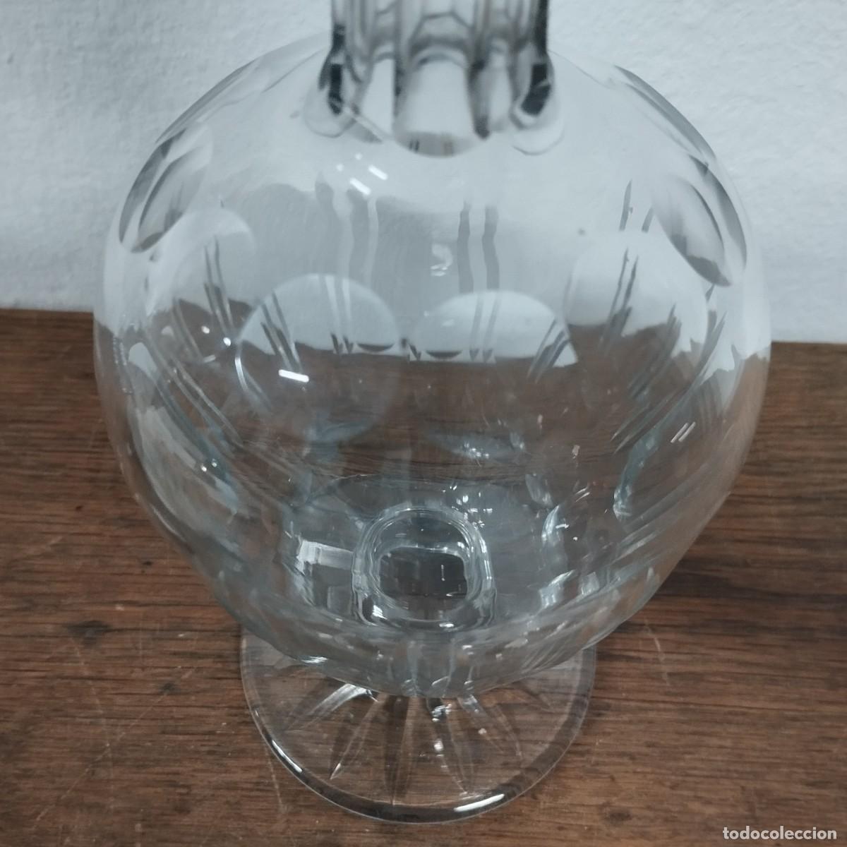 Antig&uuml;edades: BOTELLA DE CRISTAL TALLADO - Foto 5