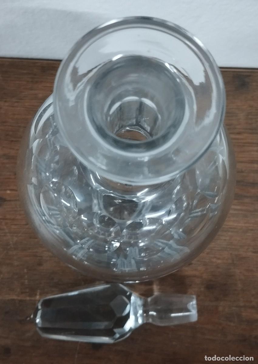 Antig&uuml;edades: BOTELLA DE CRISTAL TALLADO - Foto 6