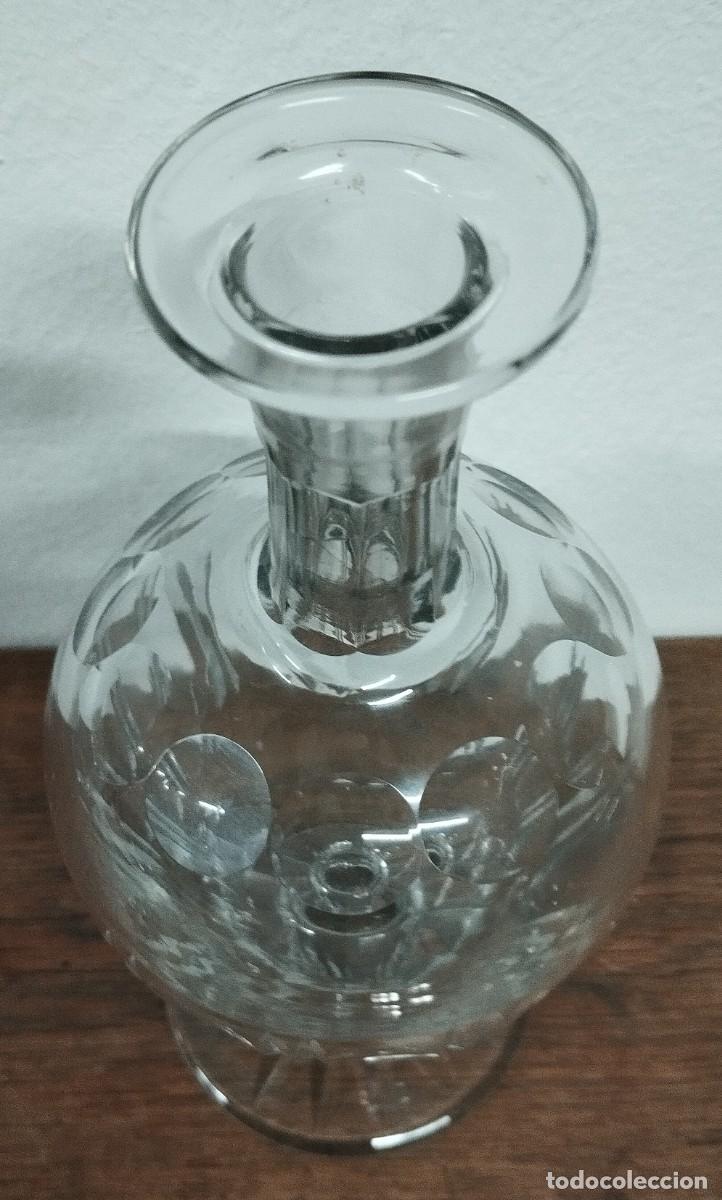 Antig&uuml;edades: BOTELLA DE CRISTAL TALLADO - Foto 11