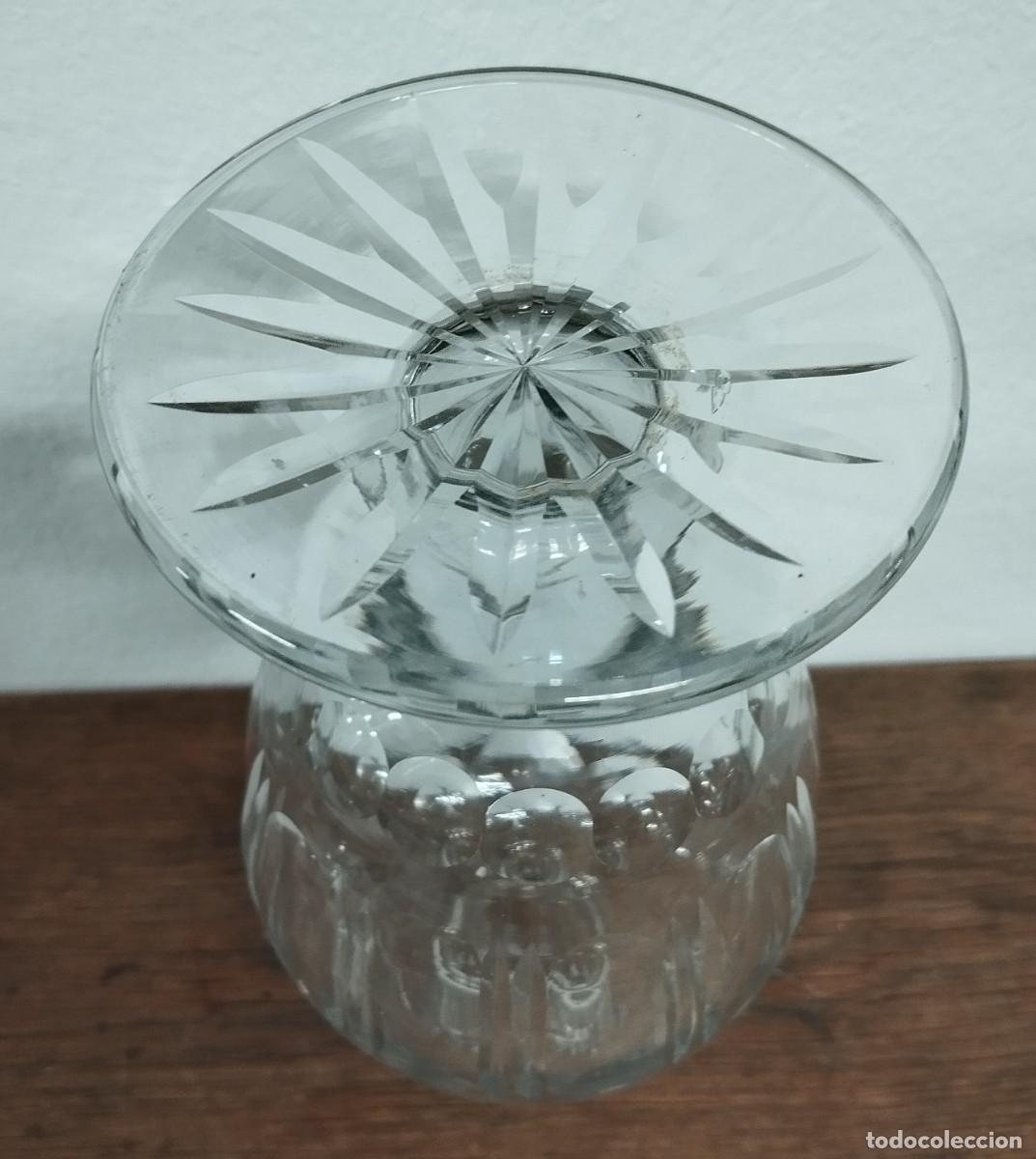 Antig&uuml;edades: BOTELLA DE CRISTAL TALLADO - Foto 12