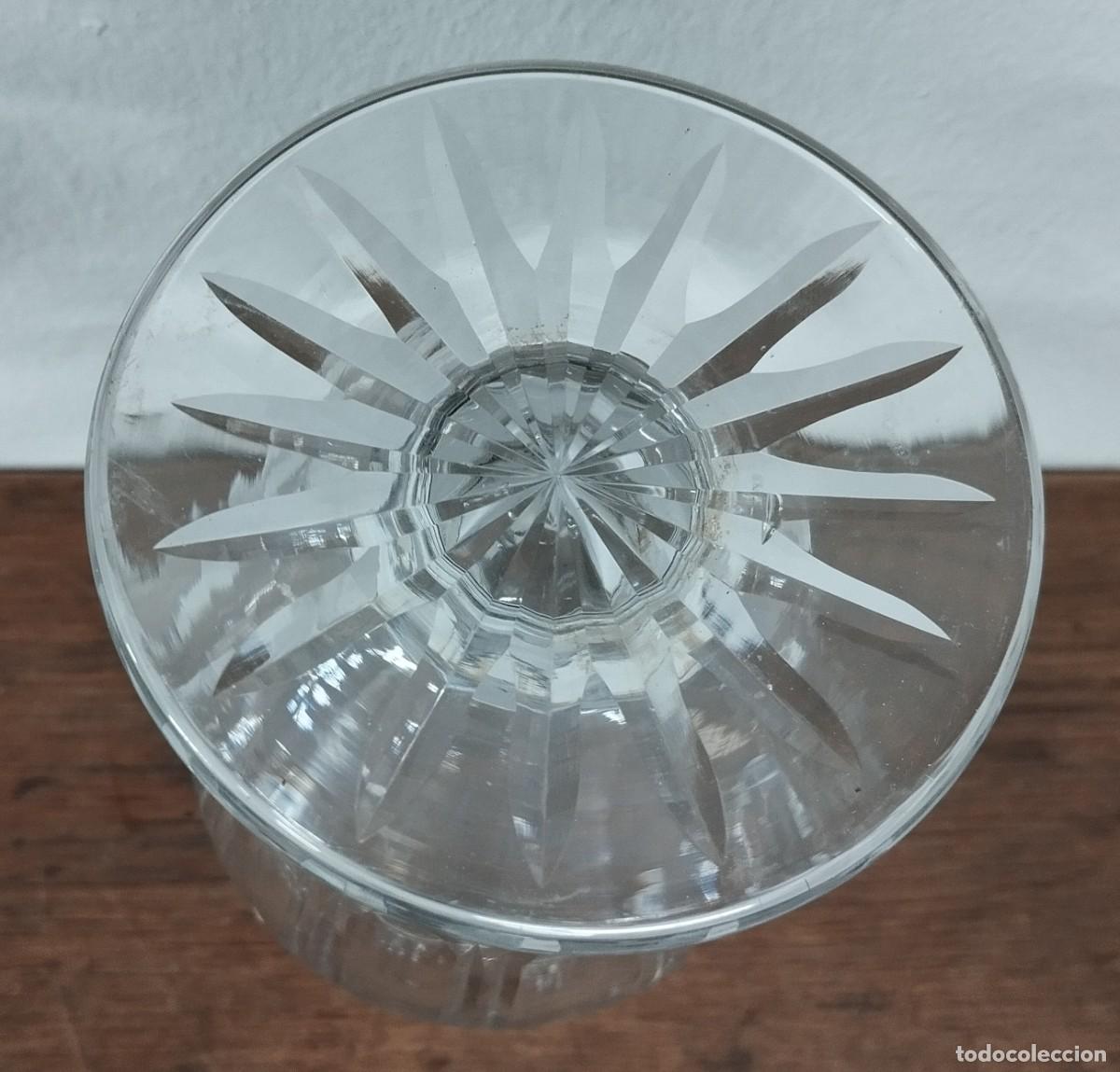 Antig&uuml;edades: BOTELLA DE CRISTAL TALLADO - Foto 14