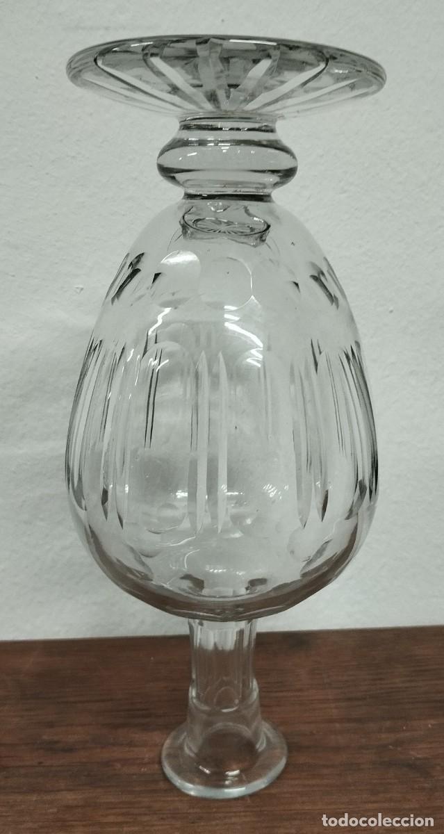 Antig&uuml;edades: BOTELLA DE CRISTAL TALLADO - Foto 15