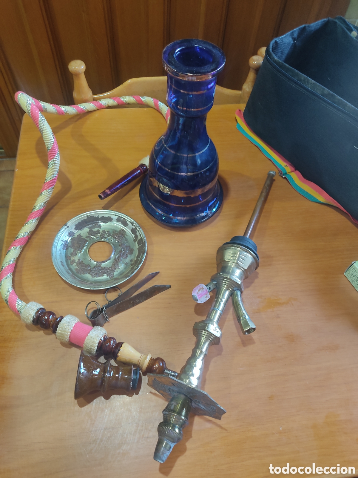 Antig&uuml;edades: Bolsa cachimba negra,,,, - Foto 8