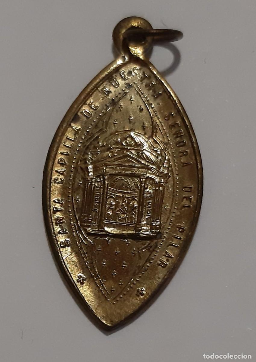 Antig&uuml;edades: MEDALLA VIRGEN DEL PILAR - Foto 2