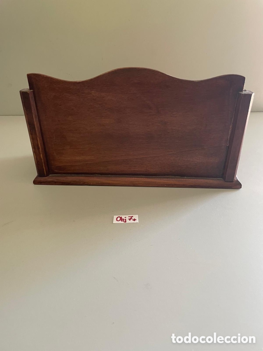 Antig&uuml;edades: Porta documentos de madera - Foto 2