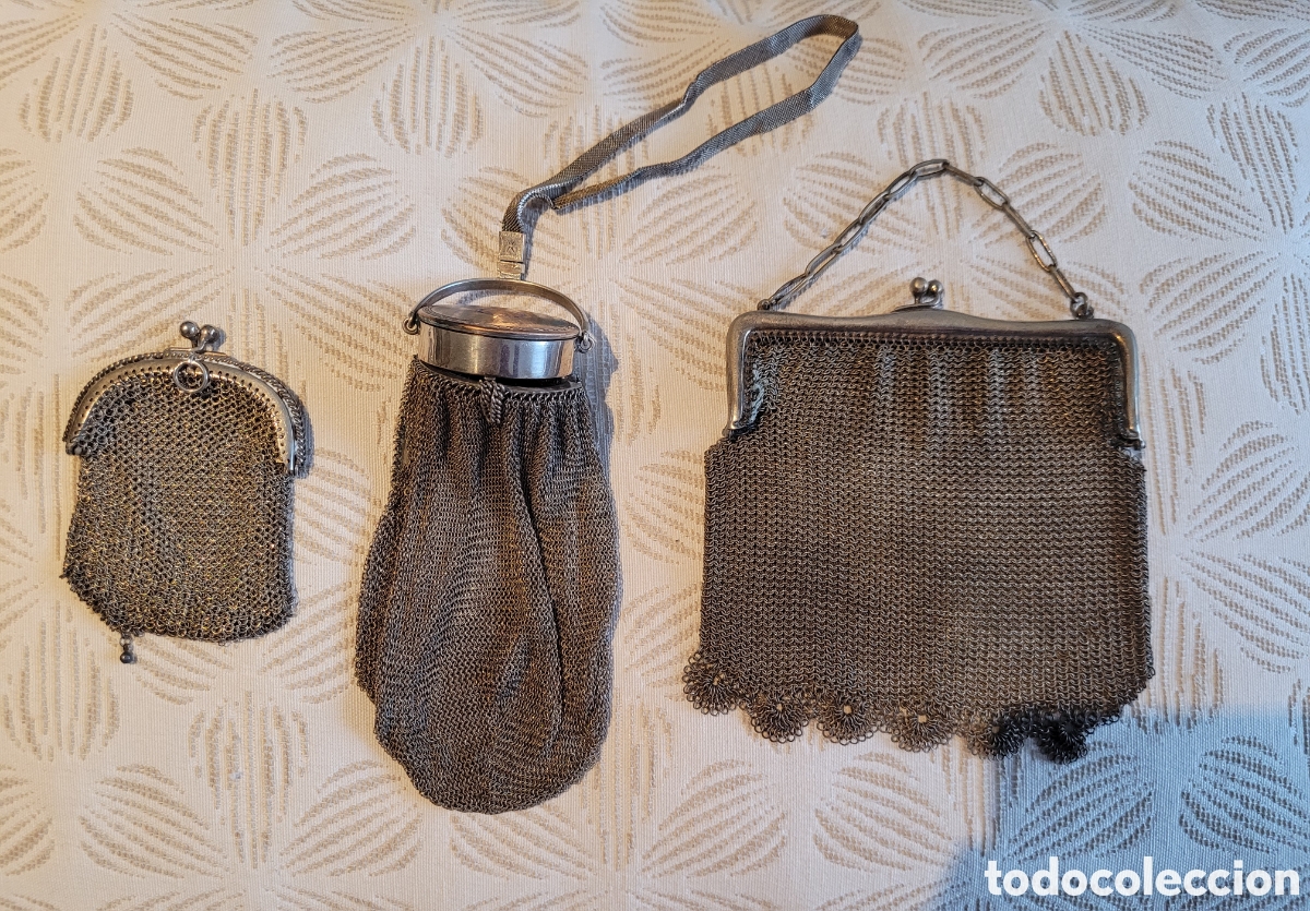 Antig&uuml;edades: Lote bolsos antiguos - Foto 6