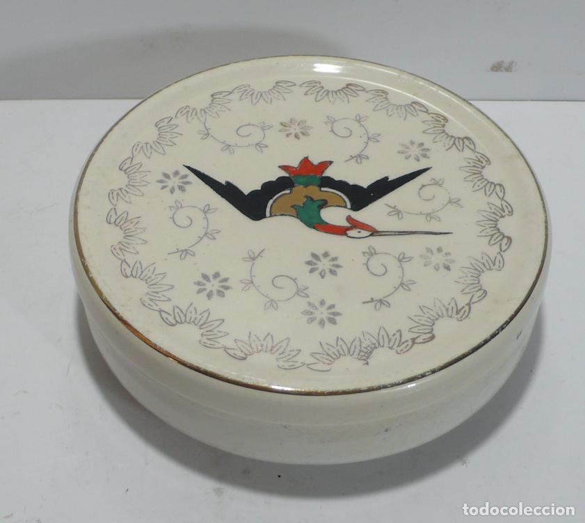 Antig&uuml;edades: CAJA DE CERAMICA DECORADA - Foto 2