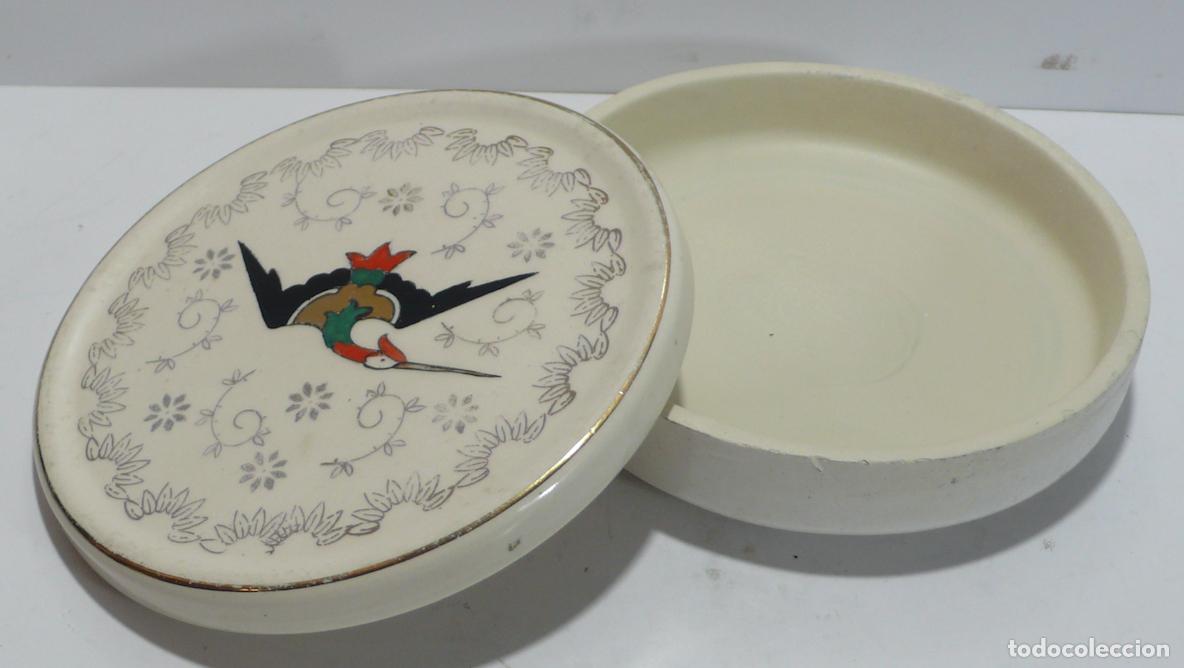 Antig&uuml;edades: CAJA DE CERAMICA DECORADA - Foto 3