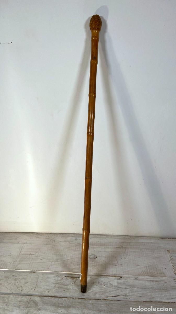 Antig&uuml;edades: Bast&oacute;n ex&oacute;tico hecho de tallo de bamb&uacute; - Foto 2