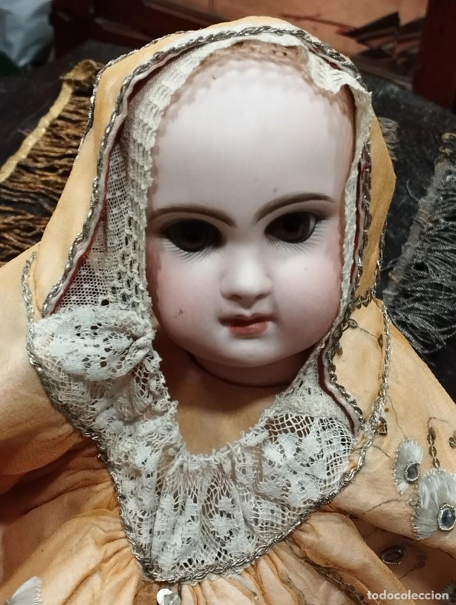 Antig&uuml;edades: TOCA O ROSTRILLO DE VIRGEN (S. XIX) - Foto 22