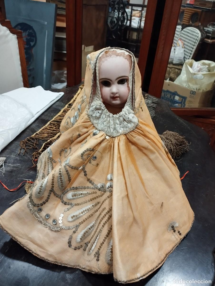 Antig&uuml;edades: TOCA O ROSTRILLO DE VIRGEN (S. XIX) - Foto 26