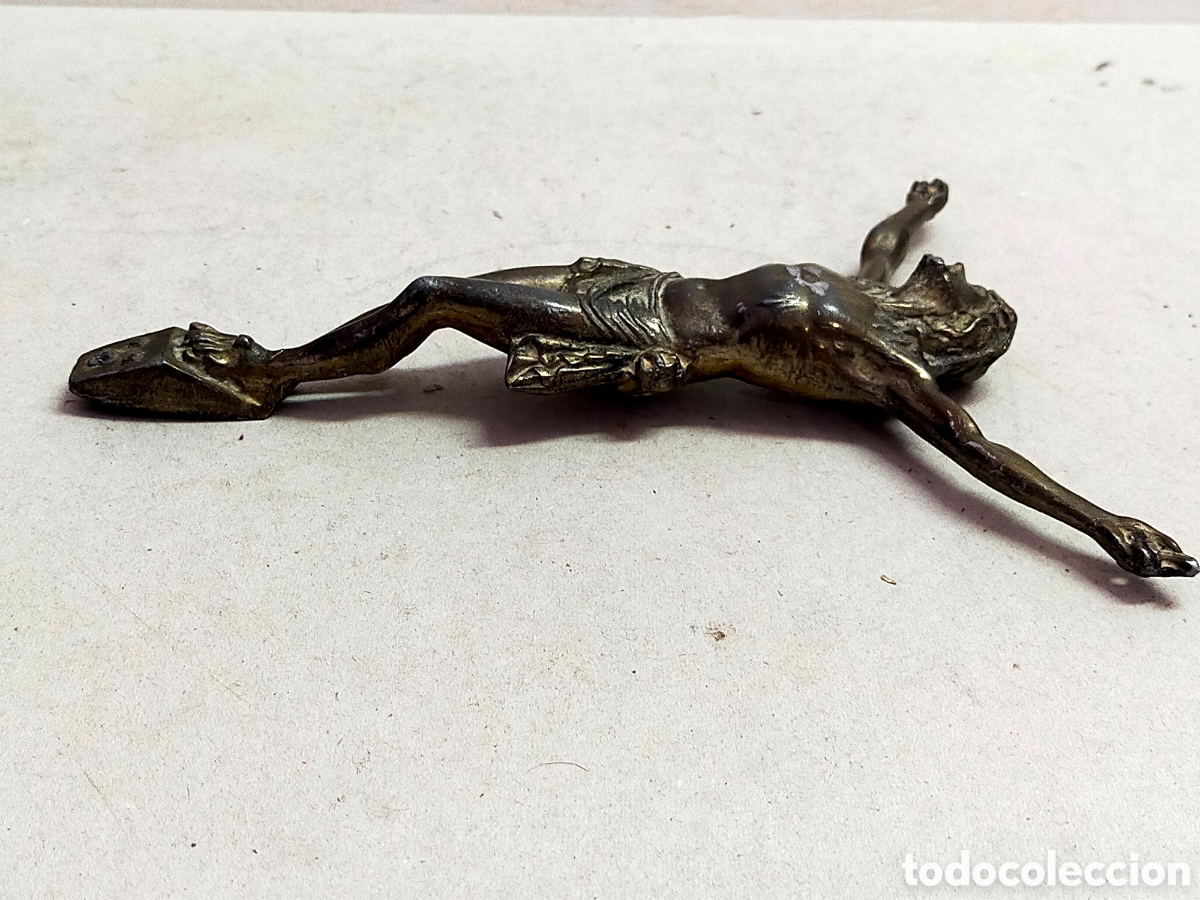Antig&uuml;edades: CRISTO DE METAL PARA PARED. - Foto 12