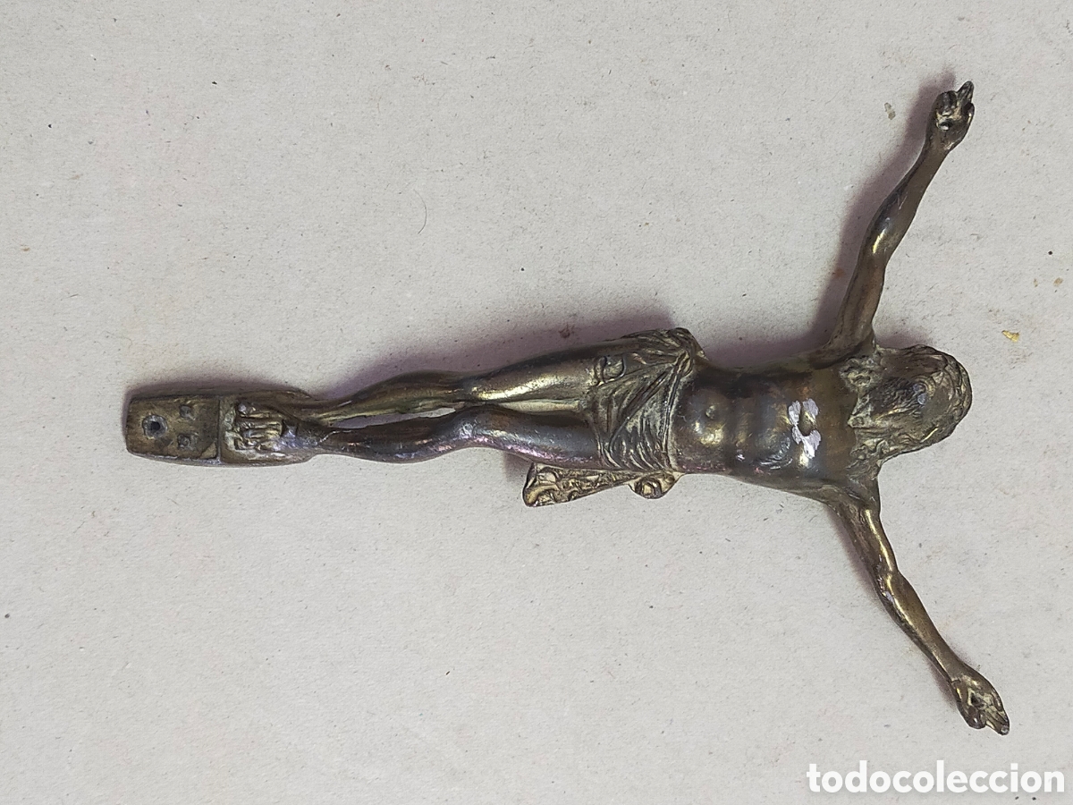 Antig&uuml;edades: CRISTO DE METAL PARA PARED. - Foto 13