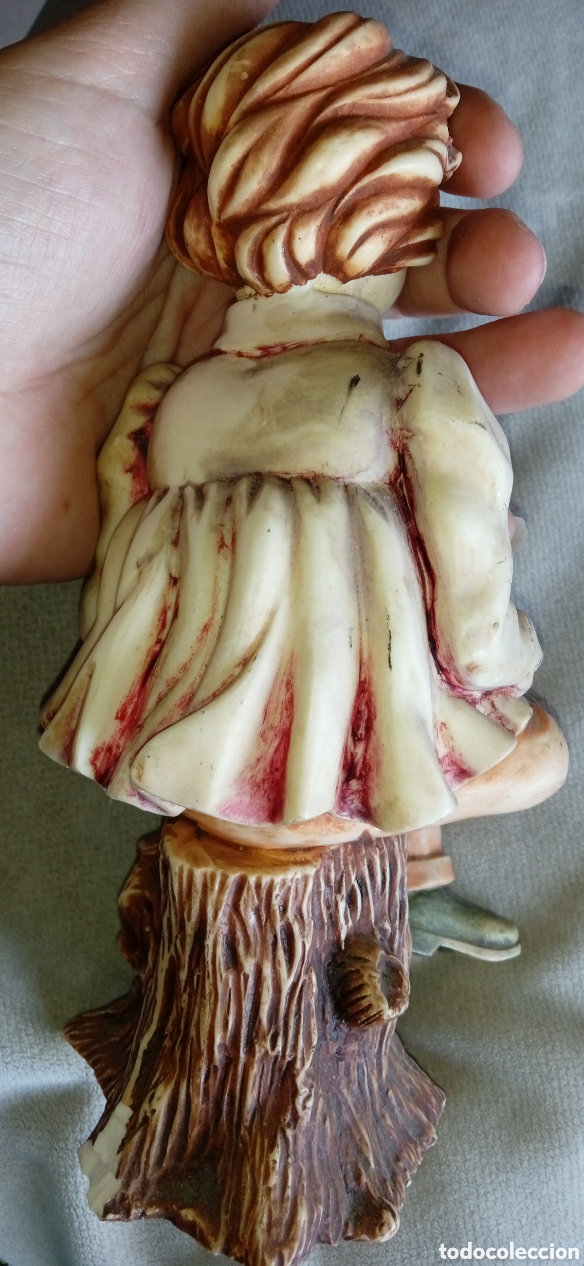 Antig&uuml;edades: Figura Selor pintada a mano - Foto 4