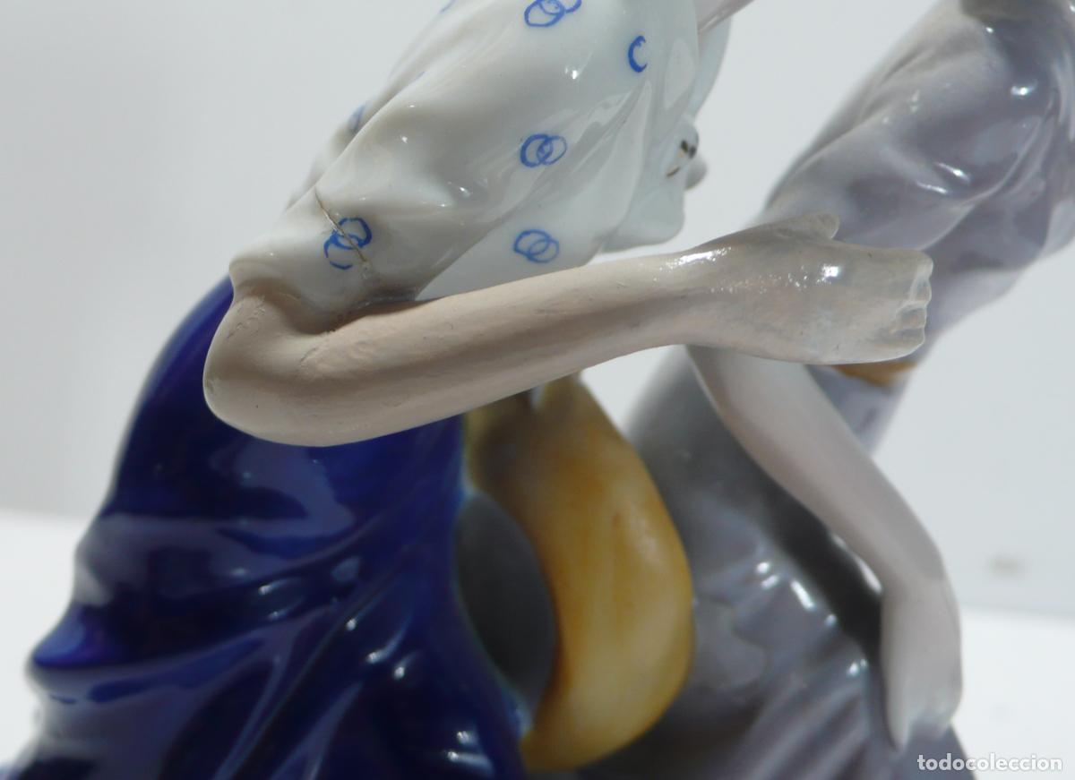 Antig&uuml;edades: PORCELANA DE DOS MUJERES - Foto 4