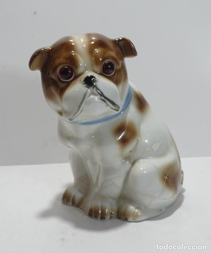 Antig&uuml;edades: CERAMICA DE PERRO LAMPARA DE PERFUME - Foto 1