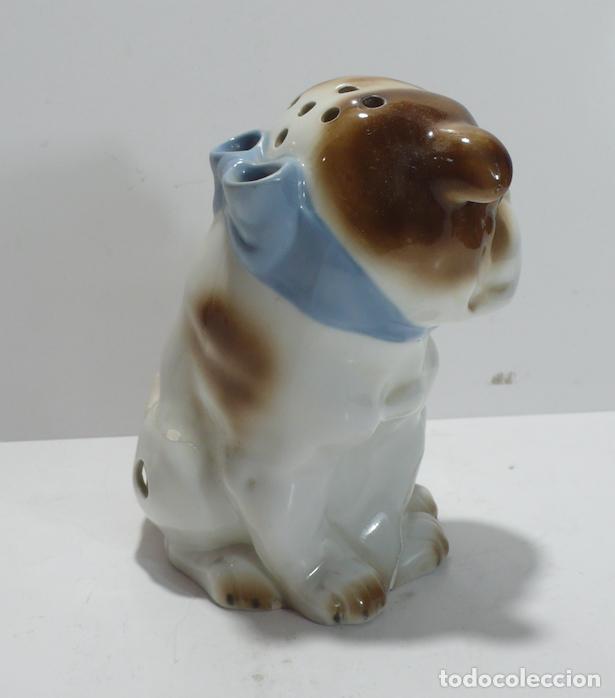 Antig&uuml;edades: CERAMICA DE PERRO LAMPARA DE PERFUME - Foto 2