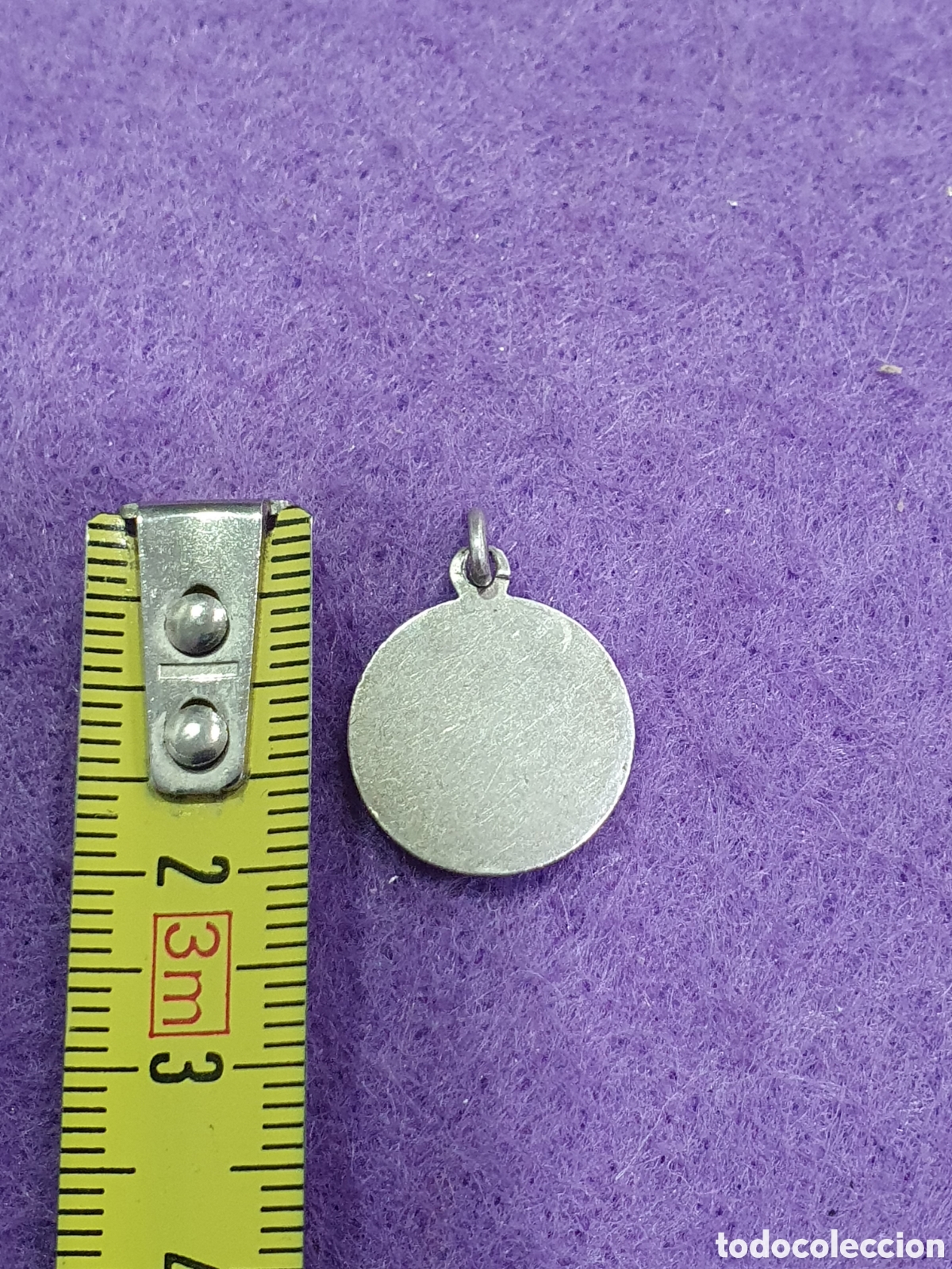 Antig&uuml;edades: Medalla plata de ley Virgen. (L76) - Foto 2