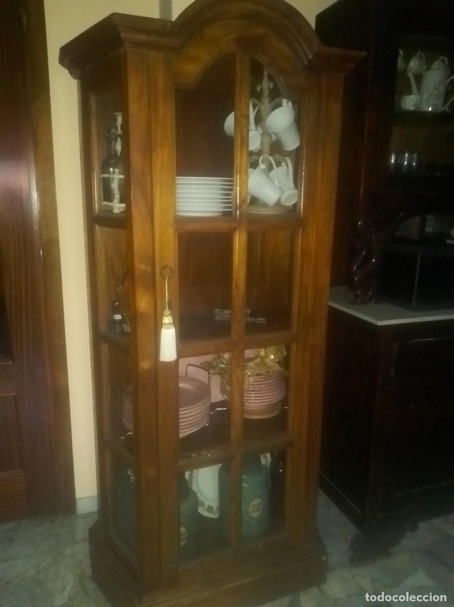 Antig&uuml;edades: Vitrina cuatro baldas - Foto 1
