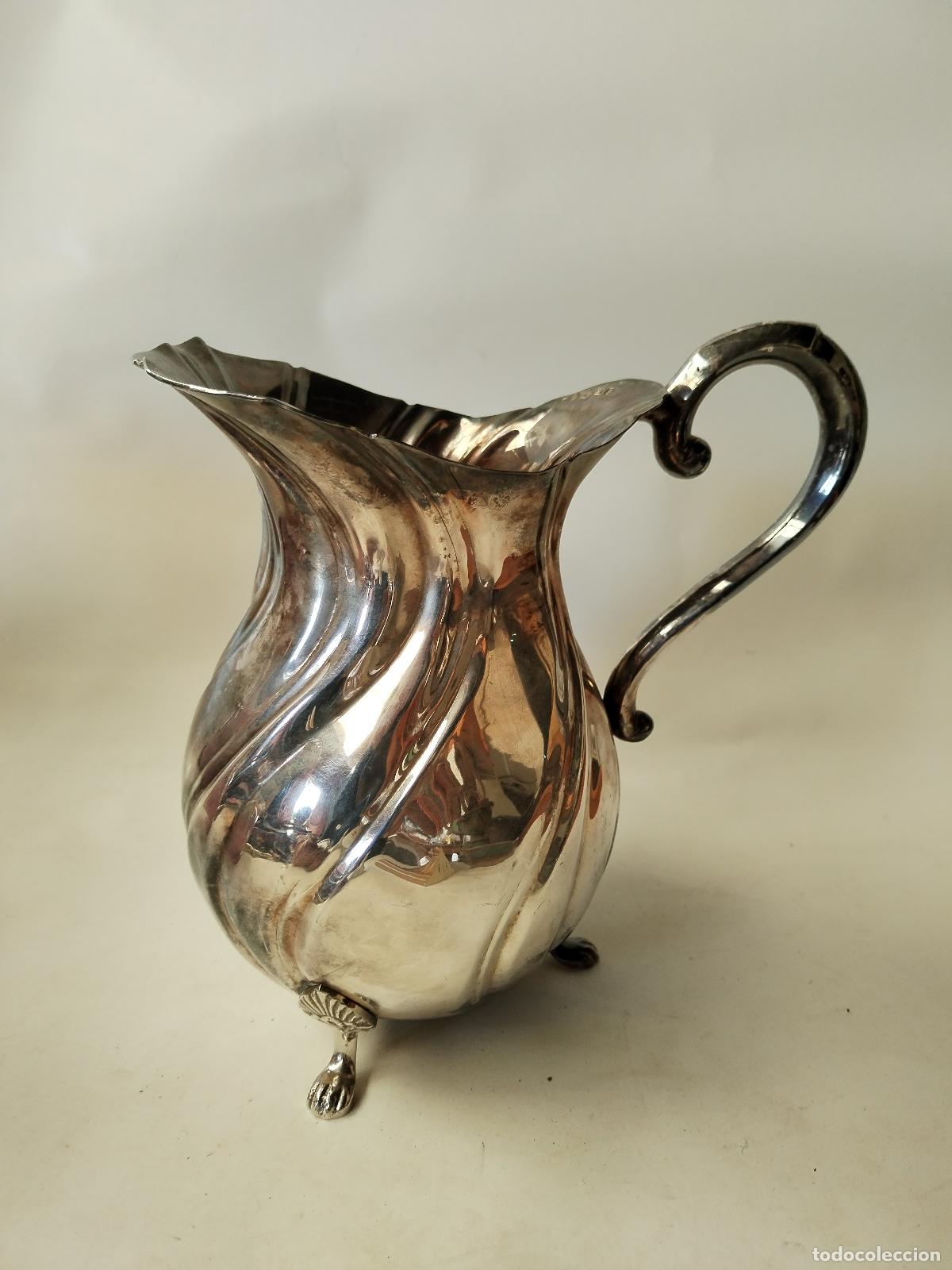Antig&uuml;edades: jarra plateada joyeria rafael torres - Foto 1