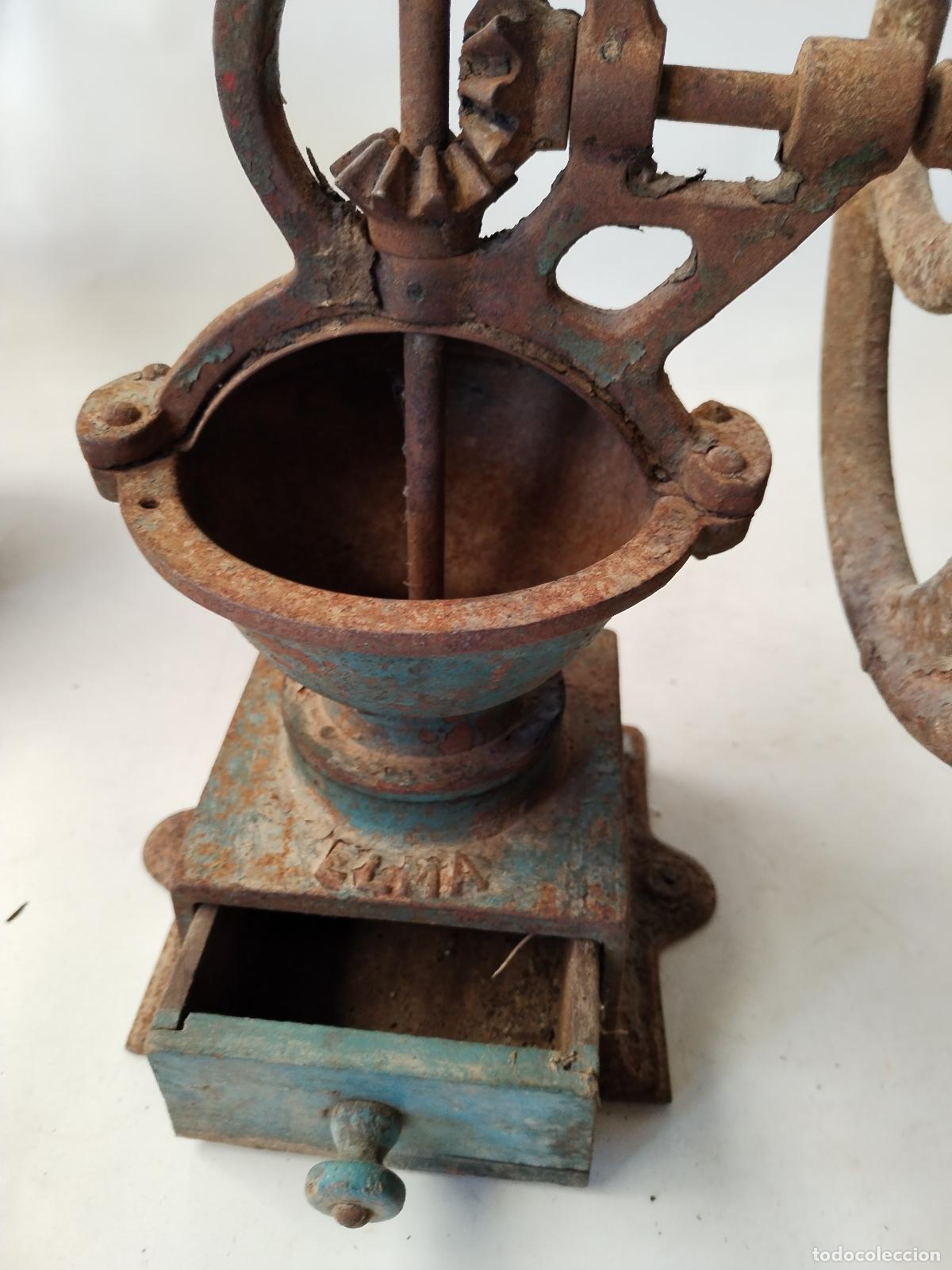 Antig&uuml;edades: antiguo molinillo de cafe elma - Foto 2