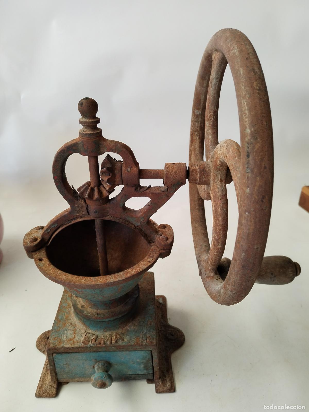 Antig&uuml;edades: antiguo molinillo de cafe elma - Foto 3