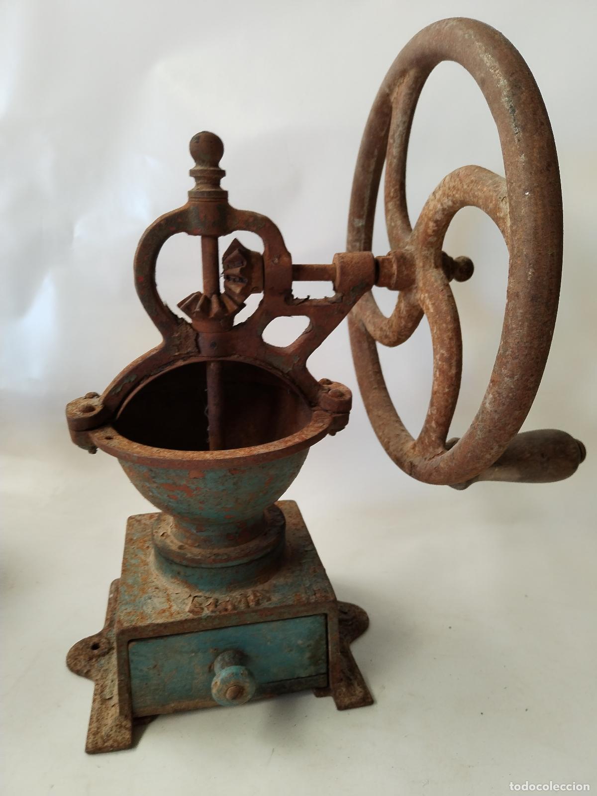 Antig&uuml;edades: antiguo molinillo de cafe elma - Foto 4