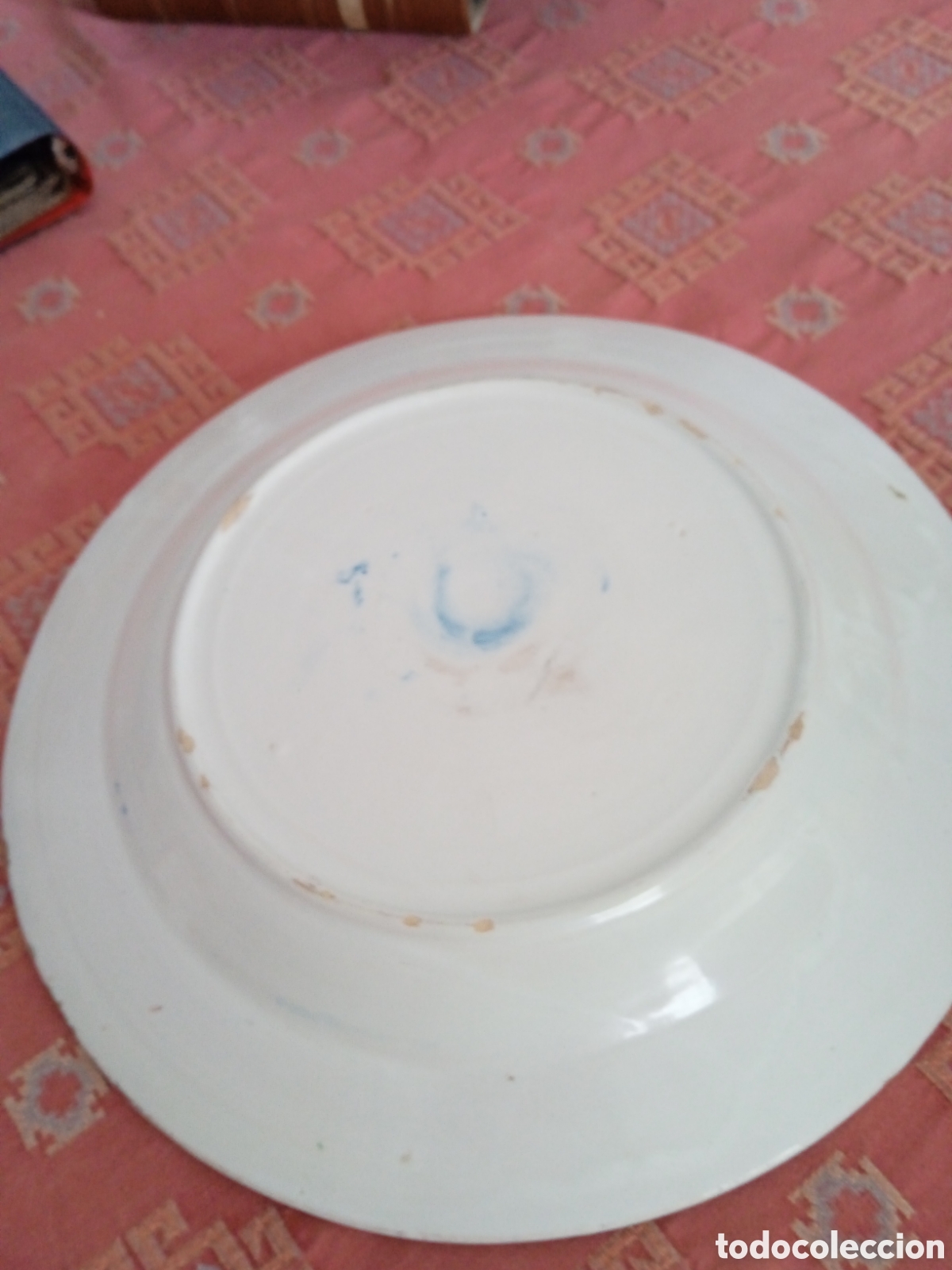 Antig&uuml;edades: Cer&aacute;mica Manises plato - Foto 3