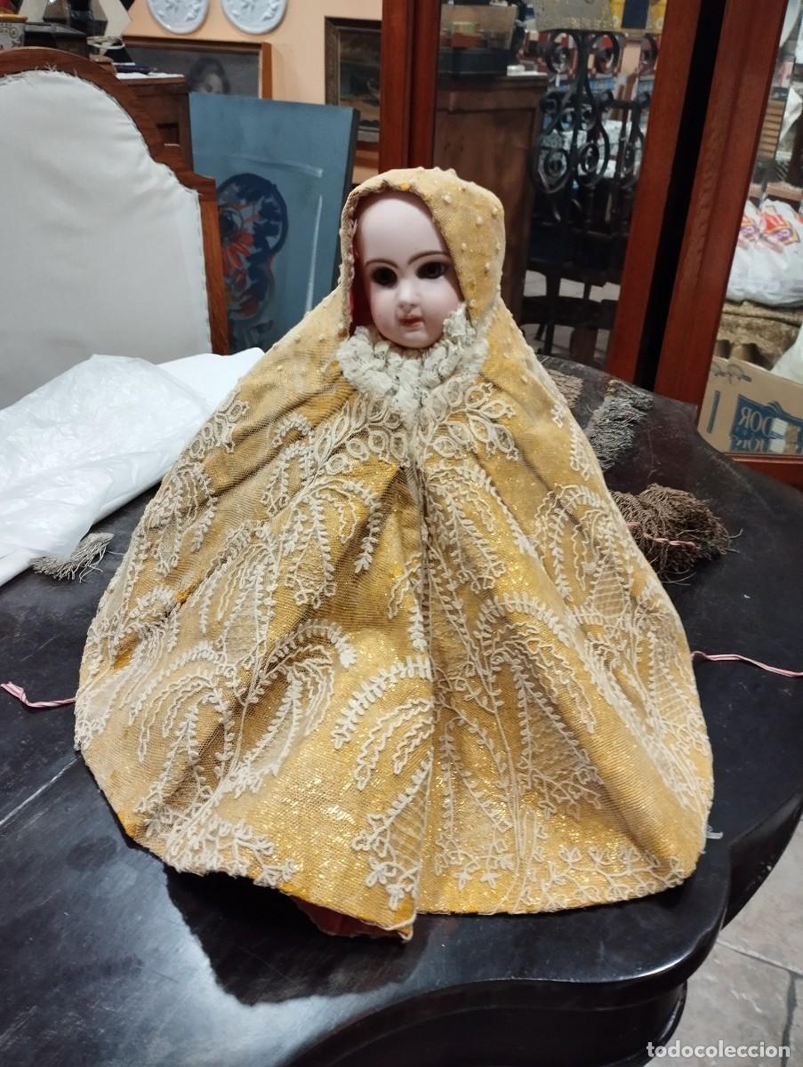 Antig&uuml;edades: TOCA O ROSTRILLO DE VIRGEN (S. XIX) - Foto 24
