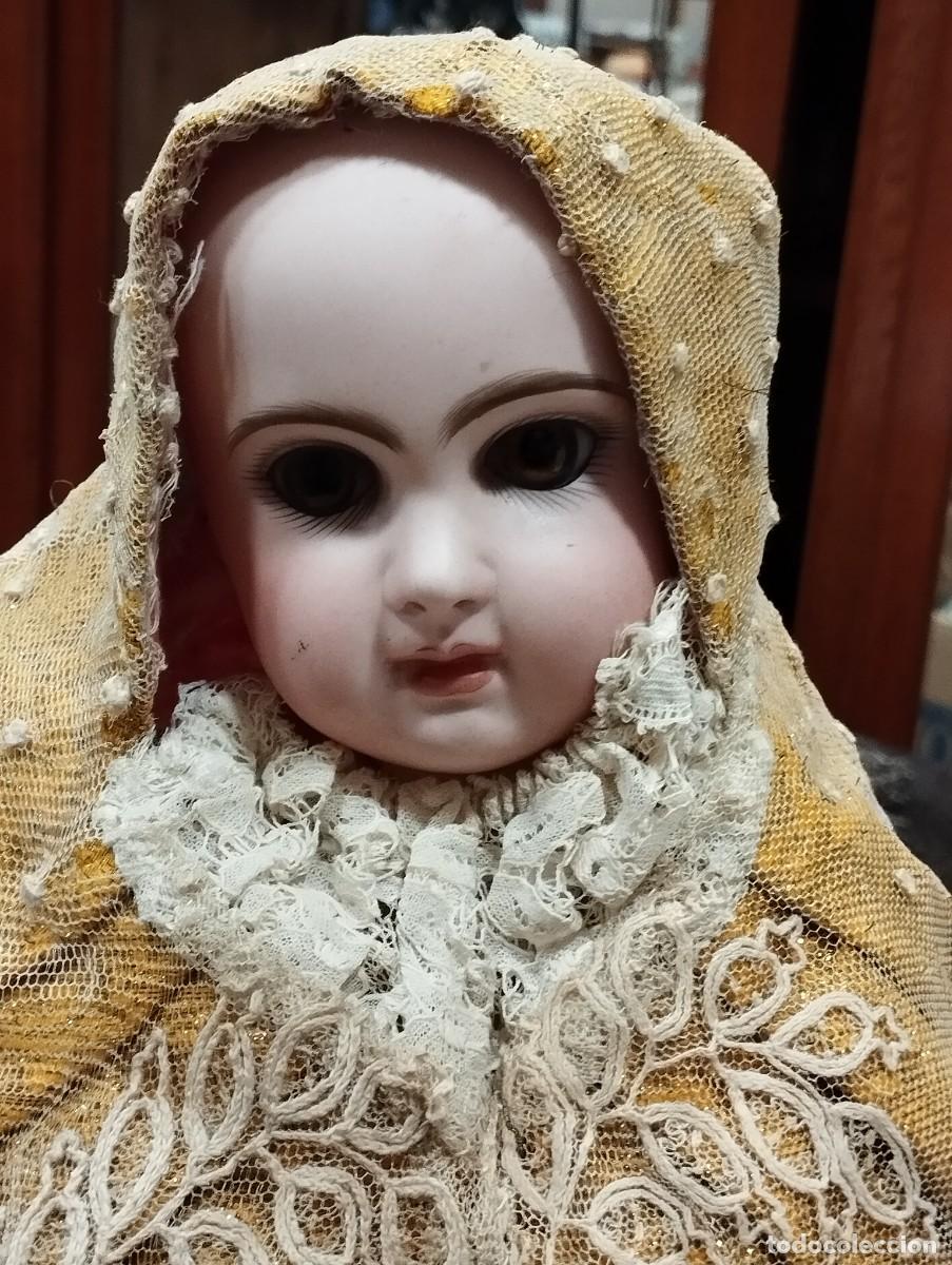Antig&uuml;edades: TOCA O ROSTRILLO DE VIRGEN (S. XIX) - Foto 25